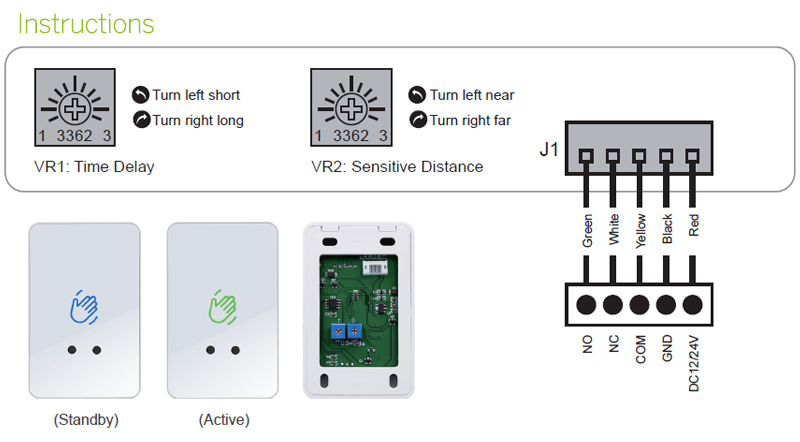 Touch sensor button switch