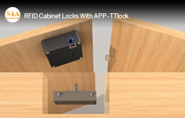  RFID أقفال خزانة مع APP TTlock 